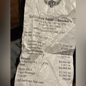 Supreme Black Jacket